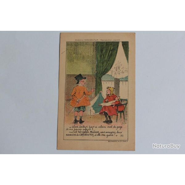 CPA publicitaire Carenoutur R�glisse Bourgerie & Cie Paris