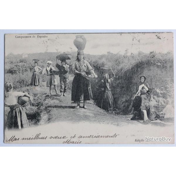 CPA Portugal Camponezes de Espinho