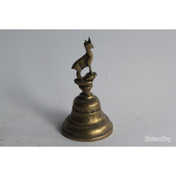 Cloche de table bronze Chamois