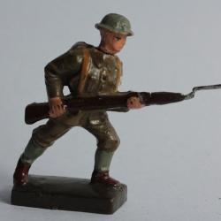 Jouet ELASTOLIN Soldat fantassin