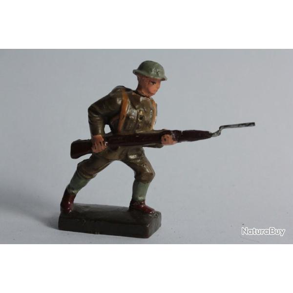 Jouet ELASTOLIN Soldat fantassin