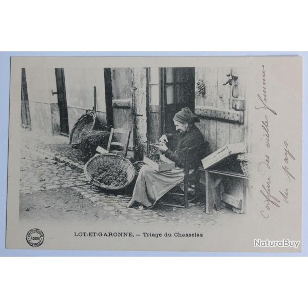 CPA Lot-et-Garonne Triage du Chasselas
