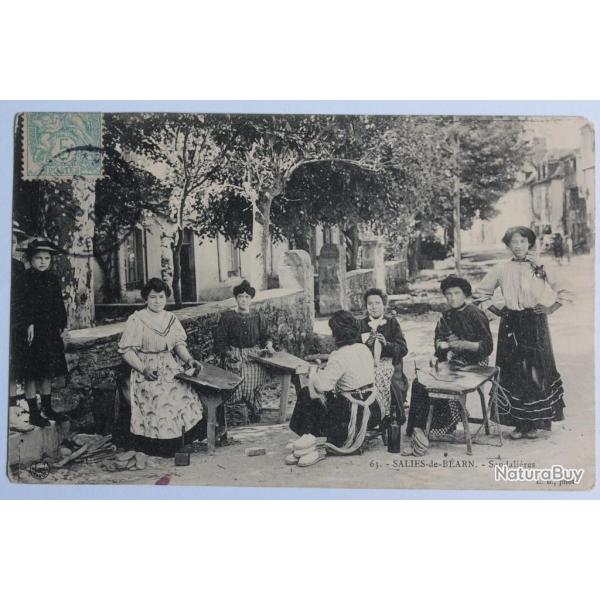 CPA Pyr�n�es-Atlantiques Salies-de-B�arn Sandali�res