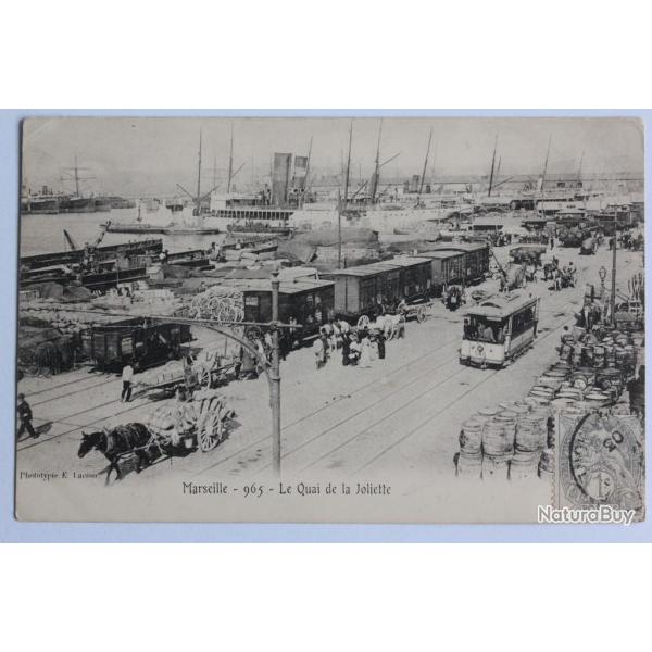 CPA Bouches-du-Rh�ne Marseille Le Quai de la Joliette