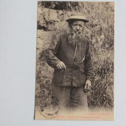 CPA Yonne Saint-Moré Père Leuleu charmant ses Serpents