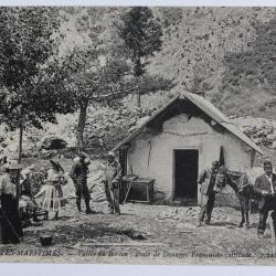 CPA Alpes-Maritimes Vallée du Boréon Poste de Douanes Françaises