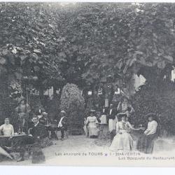 CPA Indre-et-Loire Saint-Avertin Les bosquets du Restaurant Fouqueux