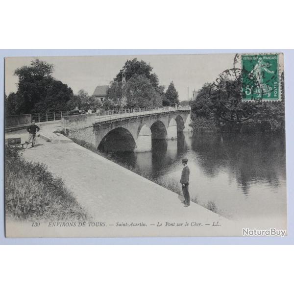 CPA Indre-et-Loire Saint-Avertin Le Pont sur le Cher