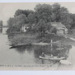 CPA Indre-et-Loire St-Avertin Vue prise du pont ouest