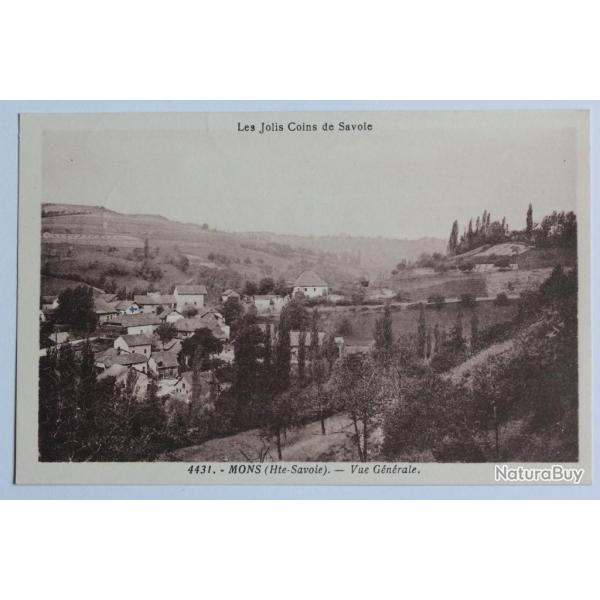 CPA Haute-Savoie Mons Vue g�n�rale