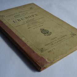 Petit Atlas N°2 de l'Europe (moins la France) E. Levasseur