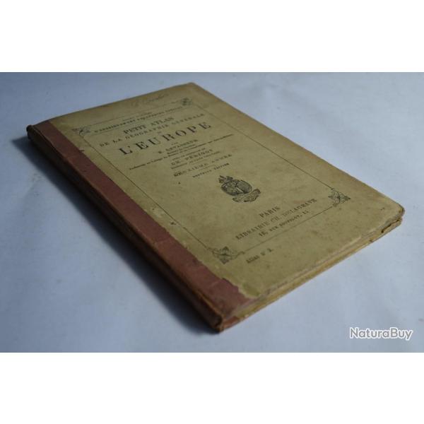 Petit Atlas N2 de l'Europe (moins la France) E. Levasseur