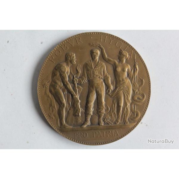 M�daille Pro Patria ROBVR HYGIA H. Dubois
