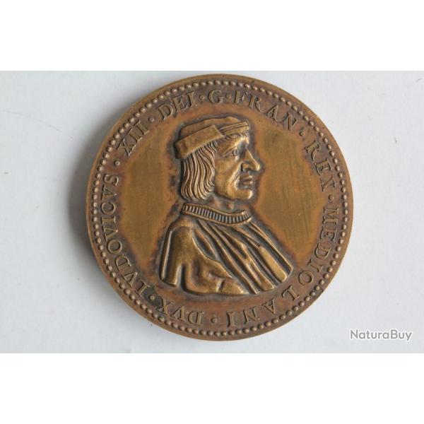 M�daille Louis XII Porc-�pic couronn�