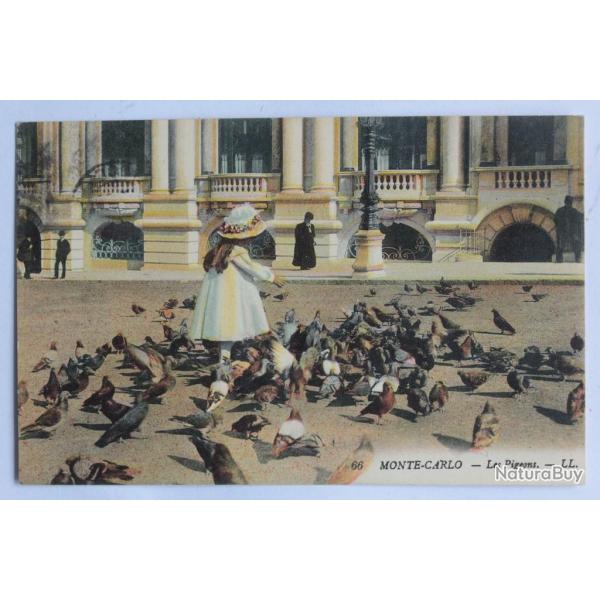 CPA Monaco Monte-Carlo Les Pigeons