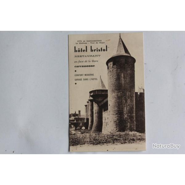 CPA Aude Carcassonne H�tel Restaurant Bristol