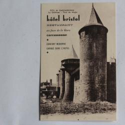 CPA Aude Carcassonne Hôtel Restaurant Bristol
