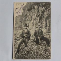 CPA Auvergne Métier Casseurs de Pierres