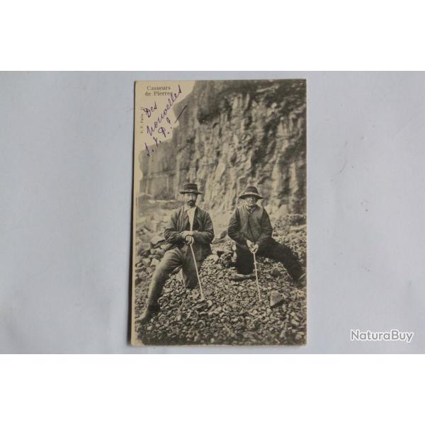 CPA Auvergne M�tier Casseurs de Pierres
