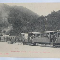 CPA Vosges Gérardmer Retournemer Les Tramways