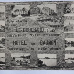 CPA Indre-et-Loire L'ile Bouchard Hôtel du Saumon