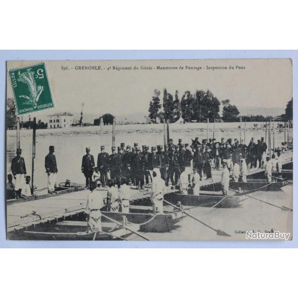 CPA Is�re Grenoble 4e R�giment du G�nie Manoeuvre de Pontage