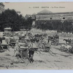 CPA Corse Bastia La place d'Armes