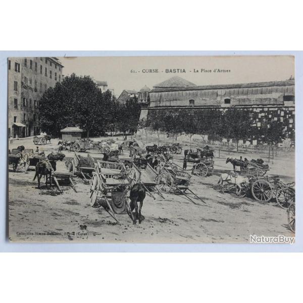 CPA Corse Bastia La place d'Armes