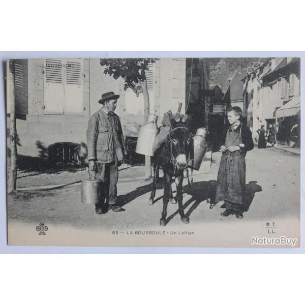 CPA Puy-de-D�me La Bourboule Un laitier �ne