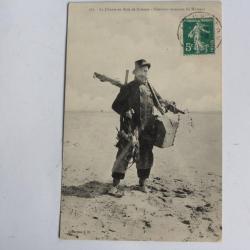 CPA La Chasse Baie de Somme Chasseur revenant du Hutteau