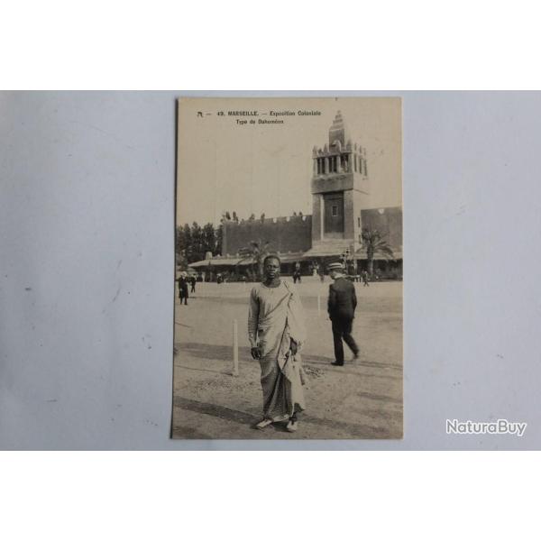 CPA Marseille Exposition coloniale Type de Dahom�en