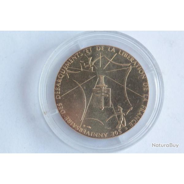 M�daille 50e Anniversaire des d�barquements Minist�re de la D�fense 1994