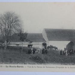 CPA Indre-et-Loire Haute-Barde Vue de la Ferme de S&eacute;cheresse