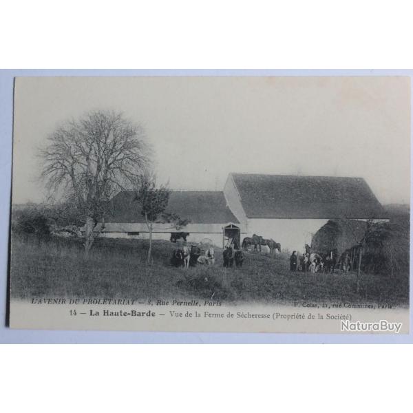 CPA Indre-et-Loire Haute-Barde Vue de la Ferme de S�cheresse