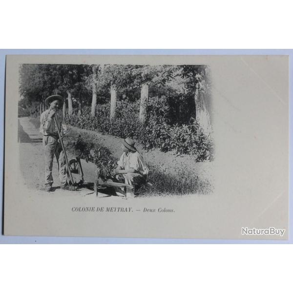 CPA Indre-et-Loire Colonie de Mettray Deux colons