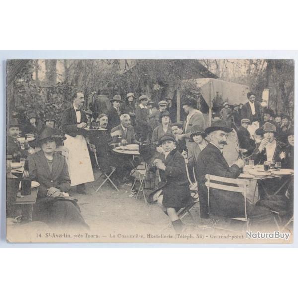 CPA Indre-et-Loire St-Avertin La Chaumi�re Hostellerie Jardin