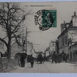 CPA Indre-et-Loire Saint-Avertin Restaurant de Famille Stebler