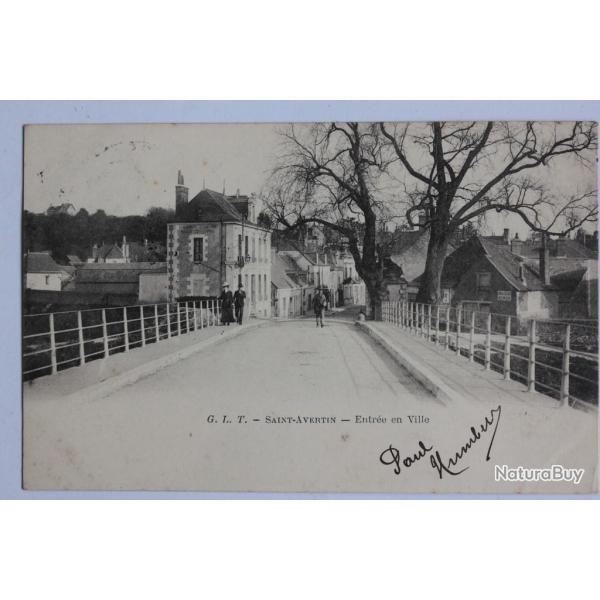 CPA Indre-et-Loire Saint-Avertin Entr�e en ville