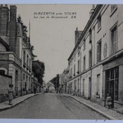 CPA Indre-et-Loire St-Avertin Rue Grammont Spiritueux Liqueurs Vins
