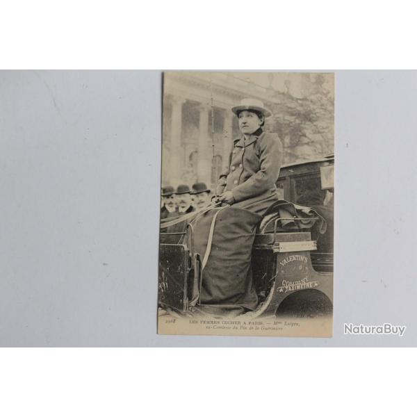 CPA Les Femmes Cocher � Paris Mme Lutgen ex-comtesse