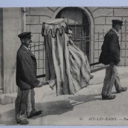 CPA Savoie Aix-les-Bains Porteurs