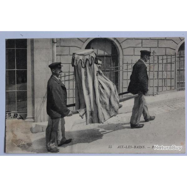 CPA Savoie Aix-les-Bains Porteurs