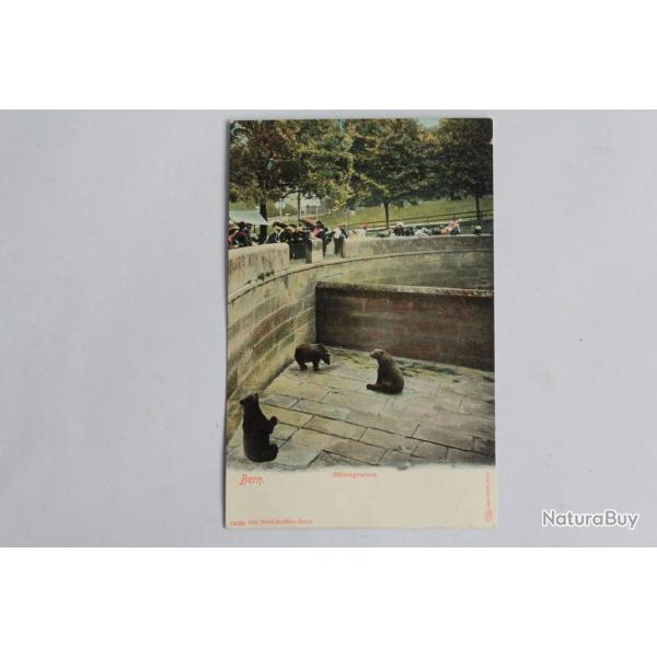 CPA Berne B�rengraben Fosse aux Ours Suisse