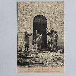 CPA Pyrénées Montreur d'ours Inventaire de Cominac Oussaliers