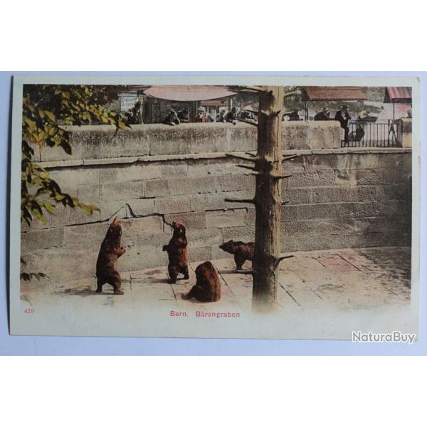CPA Berne B�rengraben Fosse aux Ours Suisse