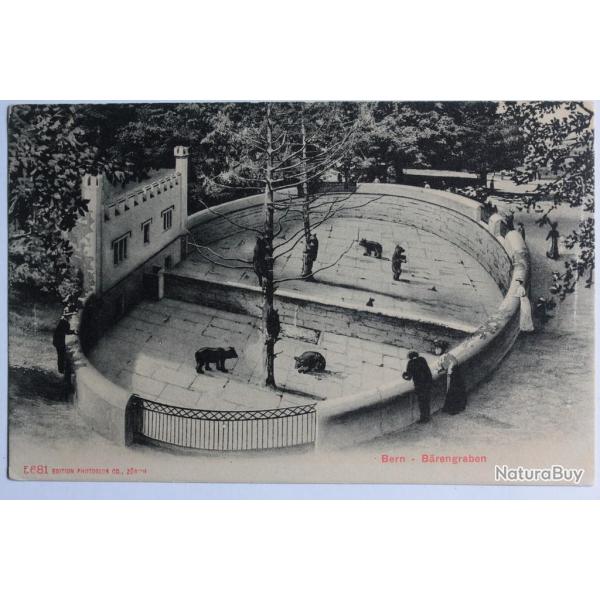 CPA Berne B�rengraben Fosse aux Ours Suisse