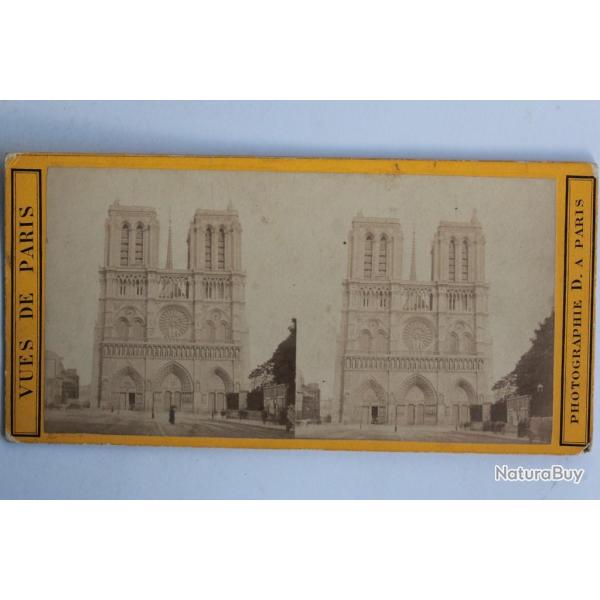 Photographie Vue st�r�o Cath�drale Notre-Dame de Paris
