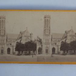 Photographie Vue stéréo Église Saint-Germain-l'Auxerrois Paris
