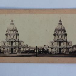 Photographie Vue stéréo Dôme des Invalides Paris