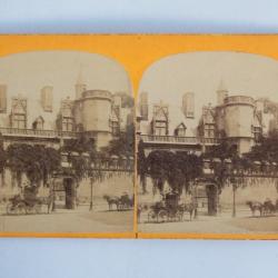 Photographie Vue stéréo Musée de Cluny Paris